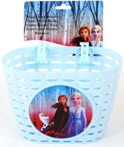 Fietsmand Disney Frozen 2 Plastic - Lichtblauw/paars -BASIL Verkoop 1010x1200 1