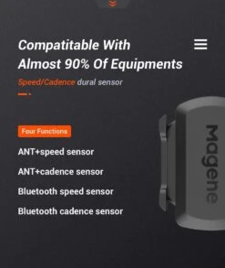 Magene S3 Snelheid En Cadans Sensoren - Set Van 2 - ANT+ - Bluetooth - Waterdicht IP66 -BASIL Verkoop 1010x1200 3