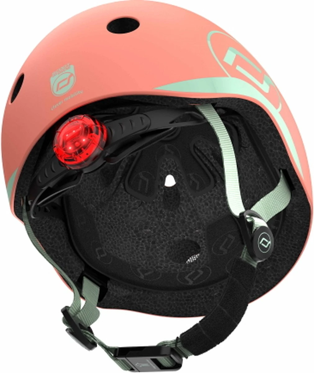 Scoot And Ride Peach Maat XXS-S Kinderhelm SR-96389 4 Scoot And Ride Peach Maat XXS-S Kinderhelm SR-96389 - Afbeelding 4
