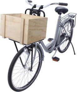 Steco Transport Comfort Voordrager Voor Fietsen Volwassenen - Matzwart -BASIL Verkoop 1012x1200 1