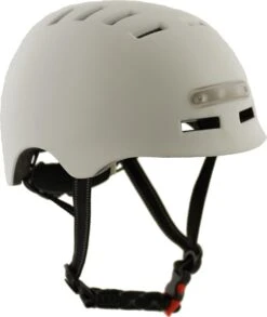Sajan Fietshelm - Skatehelm - Helm Mat-Wit - LED Verlichting - Maat-S -BASIL Verkoop 1013x1200 2