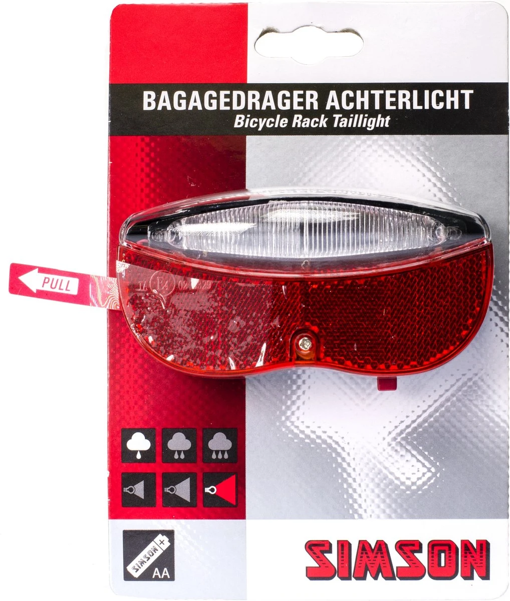 Simson Taillight Regular - Achterlicht - Batterijen 7 Simson Taillight Regular - Achterlicht - Batterijen - Afbeelding 7