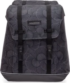 New Looxs Alba Double Selo Dubbele Fietstas - 34 Liter - Zwart