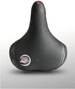 Zadel Selle Bassano Volare BigCity XXL Elastomeer - Zwart -BASIL Verkoop 1020x1200 5