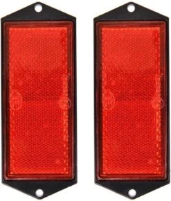 PROPLUS Pro Plus Reflector Met Schroefbevestiging - 104 X 40 Mm - Rood - 2 Stuks 22 PROPLUS Pro Plus Reflector Met Schroefbevestiging - 104 X 40 Mm - Rood - 2 Stuks -BASIL Verkoop 1022x1200