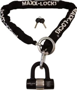 Maxx-Locks Naseby Scooterslot / Brommerslot ART 3 Kettingslot + Loop - 150cm