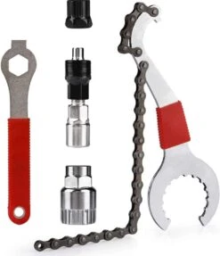 Merkloos Professionele Cassette Afnemer En Kettingzweep - Complete Set