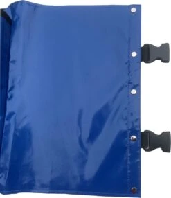 BayNL- Waterdicht - Dubbele - Bisonyl - Fietstas- Reflectoren - Blauw– 34cmX16.2cmX32cm=35 Liter -BASIL Verkoop 1035x1200
