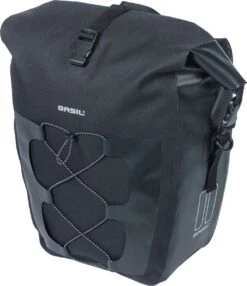 Basil Navigator Enkele Fietstas - L - 25-31 Liter - Waterdicht - Zwart -BASIL Verkoop 1037x1200