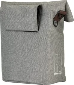Basil City Fietsshopper - Enkele Fietstas - Grijs - 16 Liter -BASIL Verkoop 1042x1200