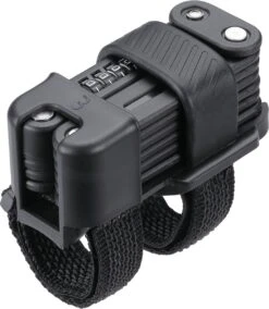 BBB Cycling CodeFold Fietsslot - Vouwslot Fiets - Cijferslot - Codeslot - Zwart - 97,5 X 0,5 Cm - BBL-72