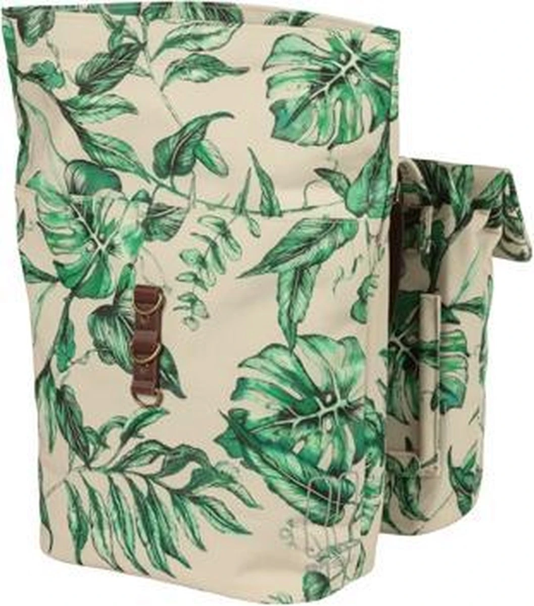 Basil Ever-Green Dubbele Fietstas - Beige - 32 Liter 5 Basil Ever-Green Dubbele Fietstas - Beige - 32 Liter - Afbeelding 5