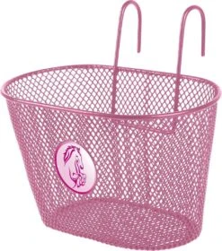 M-wave Fietsmand 5 Liter Paard Roze