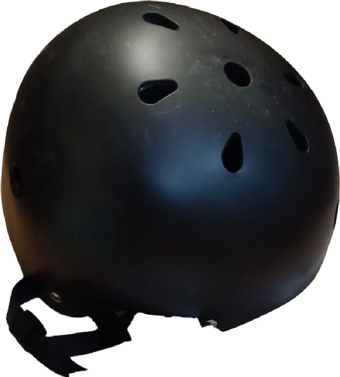 Fiets Of Skate Helm - SILVERBACK -Junior Sporthelm - Unisex - Zwart - Verstelbare Maat S-M-L 2 Fiets Of Skate Helm - SILVERBACK -Junior Sporthelm - Unisex - Zwart - Verstelbare Maat S-M-L - Afbeelding 2