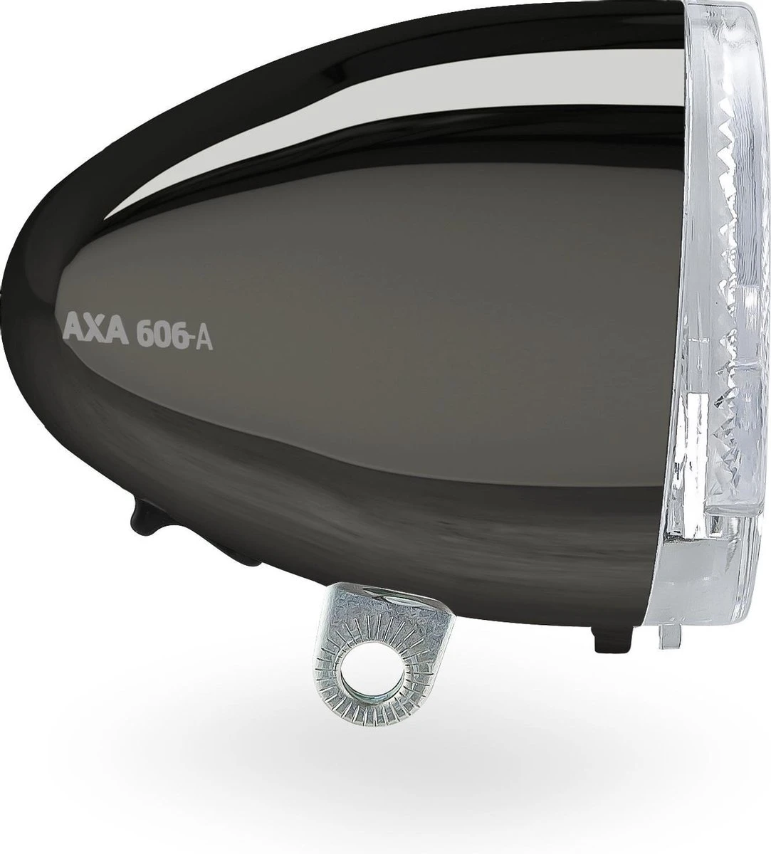 AXA 606 - Fietslamp Voorlicht - LED Koplamp - Auto On Fietsverlichting – Dynamo - 15 Lux - Chrome 5 AXA 606 - Fietslamp Voorlicht - LED Koplamp - Auto On Fietsverlichting – Dynamo - 15 Lux - Chrome - Afbeelding 5