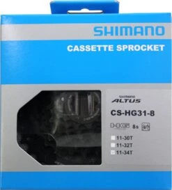 Shimano Casette Altus Cs-hg31 8s 11-34t Zwart -BASIL Verkoop 1087x1200 3