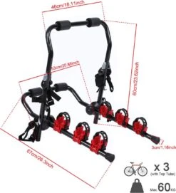 Samger Fietsendrager - 3 Fietsen, Ook Elektrisch, Zonder Trekhaak - Draagkracht 60kg - Ideaal Voor Achterklep Auto! 15 Samger Fietsendrager - 3 Fietsen, Ook Elektrisch, Zonder Trekhaak - Draagkracht 60kg - Ideaal Voor Achterklep Auto! -BASIL Verkoop 1094x1200 4