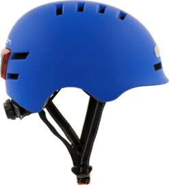 Sajan Fietshelm - Skatehelm Helm Mat-Blauw - LED Verlichting - Maat-S -BASIL Verkoop 1094x1200 5