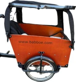 Babboe Big Regentent Bakfietshoes Kleur Zwart Bakfiets Huif (zonder Tentstokken) -BASIL Verkoop 1100x1200