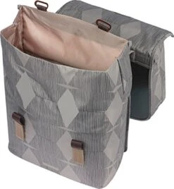 Basil Elegance Dubbele Fietstas MIK - 40-49 Liter - Chateau Taupe -BASIL Verkoop 1107x1200 1