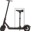 Zadel Voor Xiaomi Elektrische Step | Zitje Voor E-scooter | Verstelbaar | Zwart/Rood -BASIL Verkoop 1110x1200 7