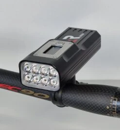 ER-2000 - Fietslicht - Fietsverlichting LED & USB Oplaadbaar - Powerbank 10.000 MAh - Fietslamp Racefiets & MTB - 2.000 Lumen