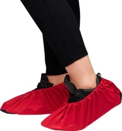 Overschoenen | Maat 40-45 | Rood | Antislip | Wasbaar | Sterk | Schoenhoesjes | Schoenovertrek | Schoenbeschermers -BASIL Verkoop 1113x1200 7