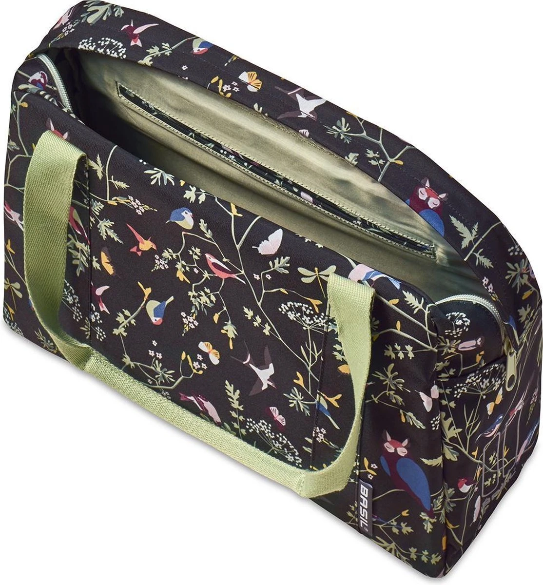 Basil Wanderlust Enkele Fietstas - Zwart - 18 Liter 4 Basil Wanderlust Enkele Fietstas - Zwart - 18 Liter - Afbeelding 4