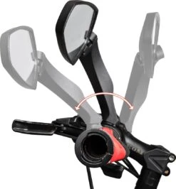 TIKKENS® Fietsspiegel Links - Verstelbaar - Fiets Spiegel Geschikt Voor E-bike, Speed-pedelec -BASIL Verkoop 1115x1200 2
