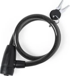 Merkloos Fietsslot - Kettingslot - Hangslot Met Sleutel - Kabelslot - Sloten - Waterbestendig - Zwart