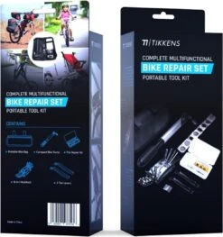 TIKKENS® Fietsbanden Reparatieset - Lekke Fietsband Reparatie Set - Racefiets / Mountainbike / Alle Andere Fietstypes / Complete Set In Etui - Onderhoud -BASIL Verkoop 1127x1200 6