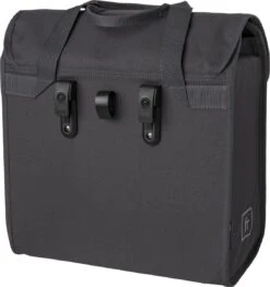 Fastrider Shopper Luxe Enkele Fietstas Grijs - 23L -BASIL Verkoop 1130x1200 1