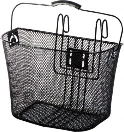 Amigo Fietsmand Voor 13 Liter Staal Zwart