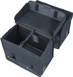 Basil Kavan Eco Classic 68L Dubbele Fietstas - 68 Liter - Zwart -BASIL Verkoop 1133x1200