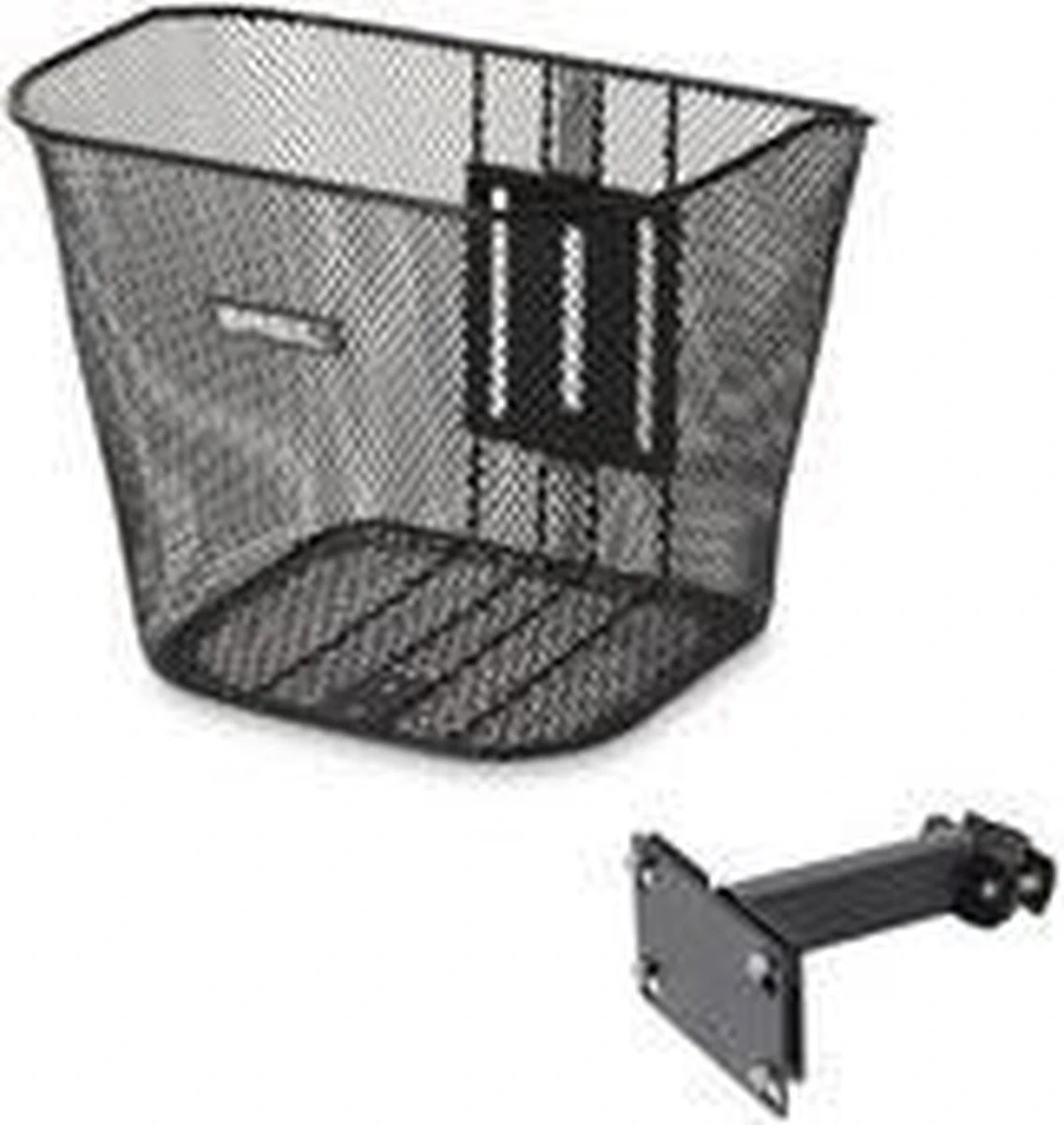 New Looxs Toscane RapidLock Fietsmand Stuur - 19 Liter - Staal - Zwart 4 New Looxs Toscane RapidLock Fietsmand Stuur - 19 Liter - Staal - Zwart - Afbeelding 4