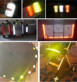 Vardaan Reflecterende Tape - Bakfiets - Fiets - Auto - Fluoriserend Geel Reflectie Plakband Op Rol - 3 Meter X 5 Cm Breed -BASIL Verkoop 1136x1200 6