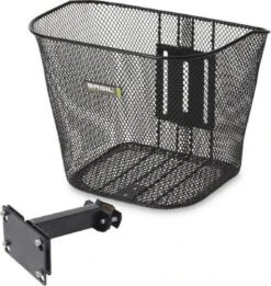 Basil Bremen Fietsmand - Voor - Staal - Inclusief Bevestigingssysteem - Zwart -BASIL Verkoop 1137x1200 2