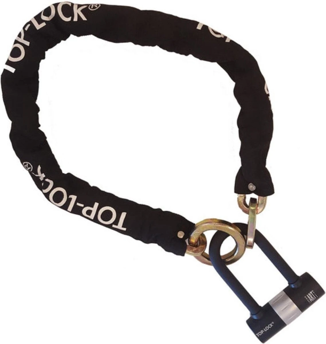 Kettingslot TopLock ART4 - 120cm - Loop + Verlengde U-slot 1 Kettingslot TopLock ART4 - 120cm - Loop + Verlengde U-slot
