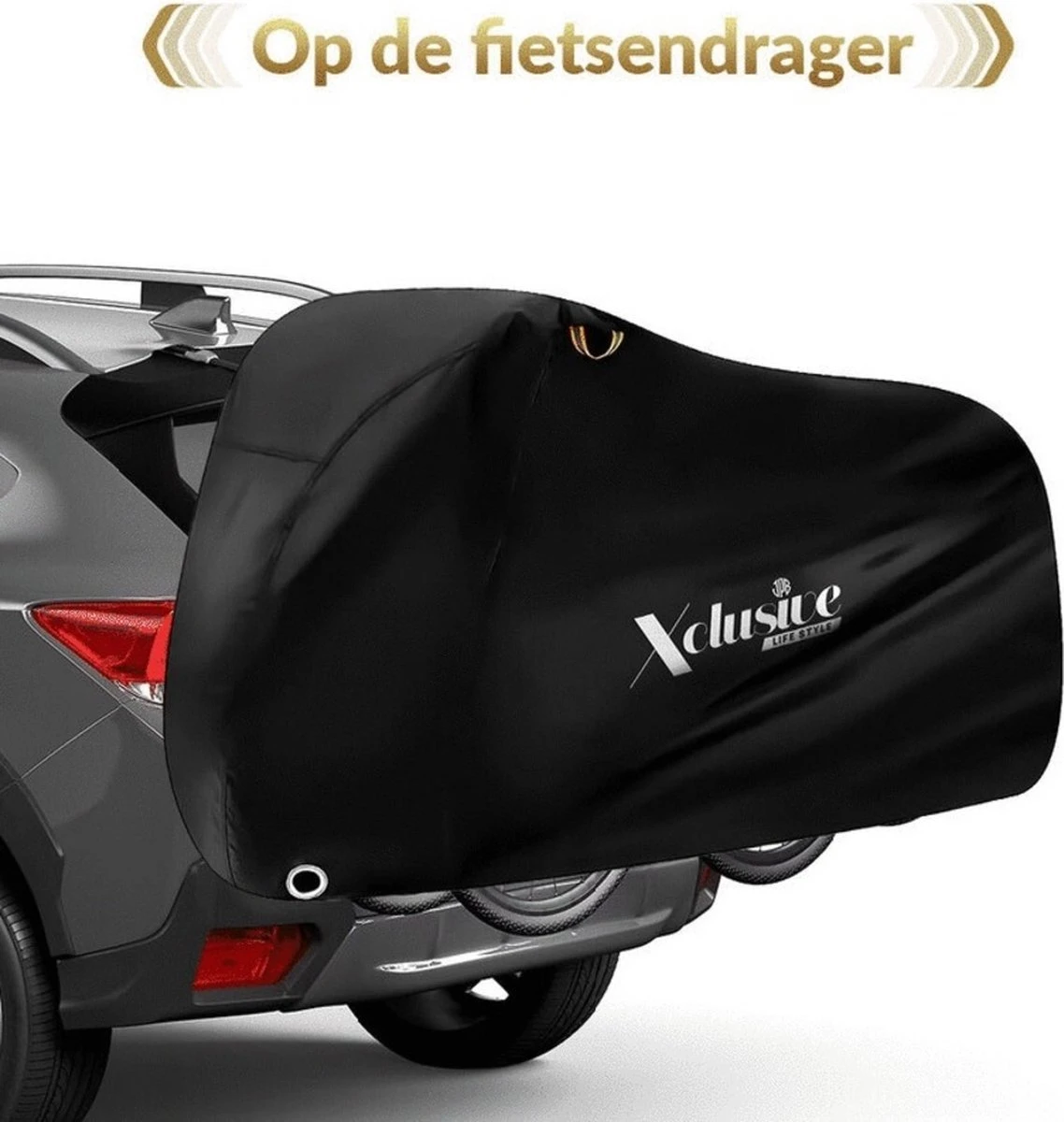 Xclusive-lifestyle® Fietshoes XXL - Universeel - 1 Of 2 Fietsen - Ultra Oxford 420D Zeer Sterk En Extra Dik - Bakfietshoes - Fietscover - Waterdichte PU Coating - Met Opbergtas En Zadelhoes 4 Xclusive-lifestyle® Fietshoes XXL - Universeel - 1 Of 2 Fietsen - Ultra Oxford 420D Zeer Sterk En Extra Dik - Bakfietshoes - Fietscover - Waterdichte PU Coating - Met Opbergtas En Zadelhoes - Afbeelding 4