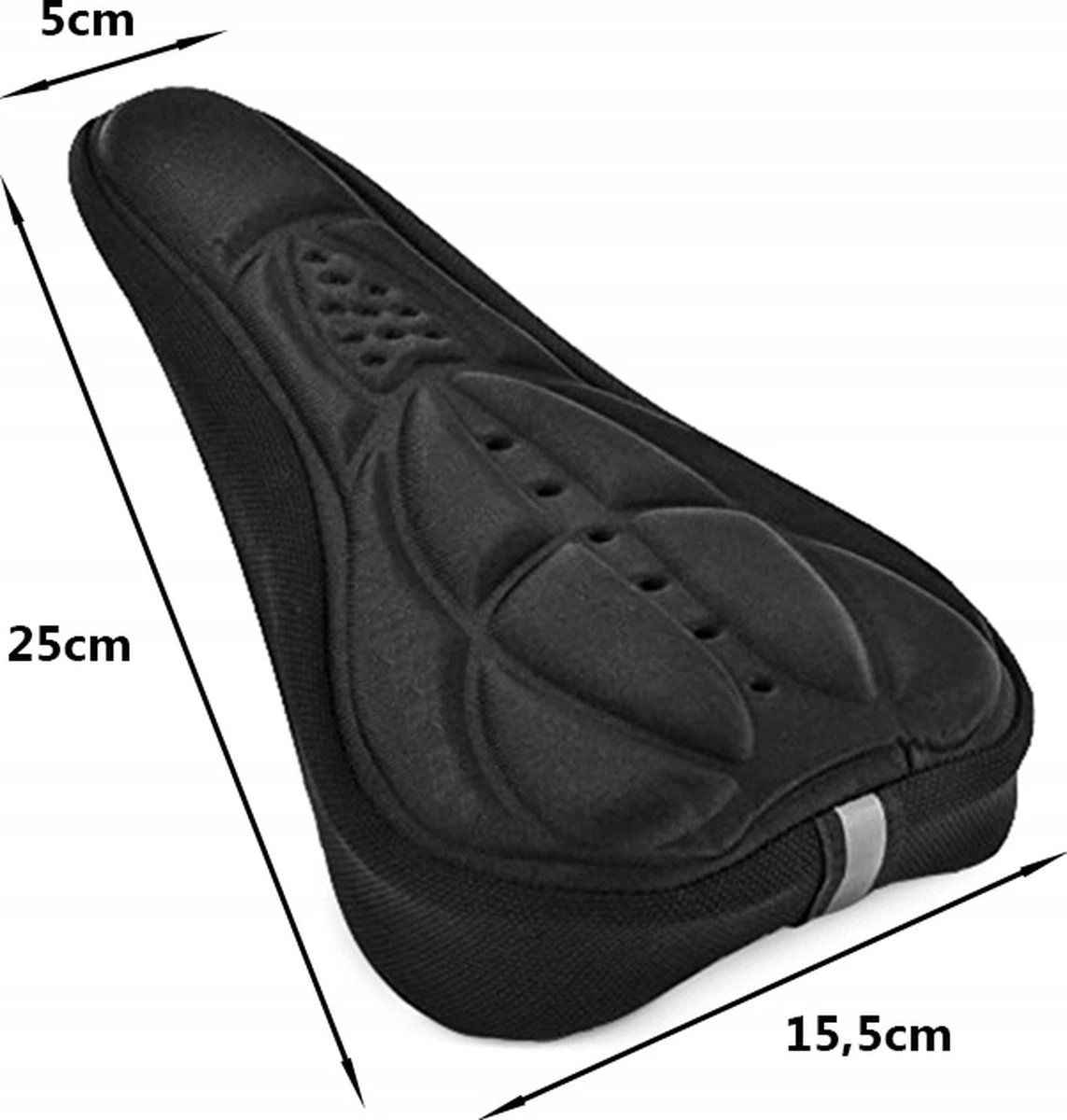 Universele 3D Comfort Gel Zadelhoes - Fietszadel Gelzadel Hoes - Fietszadelhoes - Zadeldekje - Zadel Dekje Hoes - Zadelkussen Fietszadeldekje Overtrek - Voor Fiets/E-Bike/Mountainbike/MTB - One-Size - Zwart 4 Universele 3D Comfort Gel Zadelhoes - Fietszadel Gelzadel Hoes - Fietszadelhoes - Zadeldekje - Zadel Dekje Hoes - Zadelkussen Fietszadeldekje Overtrek - Voor Fiets/E-Bike/Mountainbike/MTB - One-Size - Zwart - Afbeelding 4