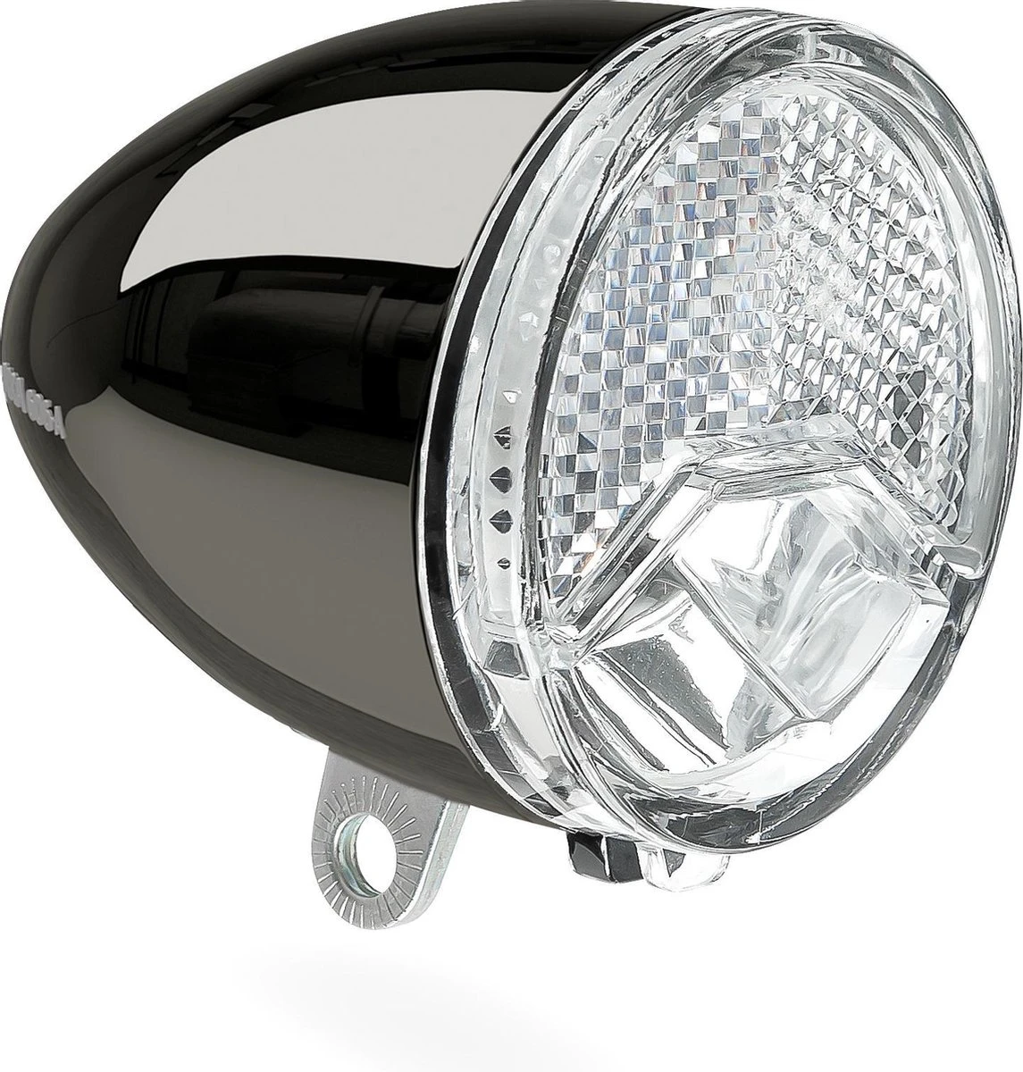 AXA 606 - Fietslamp Voorlicht - LED Koplamp - Auto On Fietsverlichting – Dynamo - 15 Lux - Chrome 2 AXA 606 - Fietslamp Voorlicht - LED Koplamp - Auto On Fietsverlichting – Dynamo - 15 Lux - Chrome - Afbeelding 2