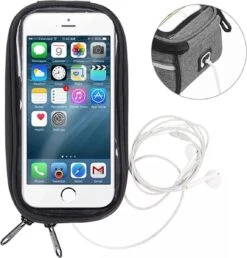 Pazzo Goods - Frame Fietstas - Stuurtas - Grijs - Telefoonhouder - Waterdicht - Fietstassen - Fiets Stuurtassen - 6 Pazzo Goods - Frame Fietstas - Stuurtas - Grijs - Telefoonhouder - Waterdicht - Fietstassen - Fiets Stuurtassen - -BASIL Verkoop 1147x1200