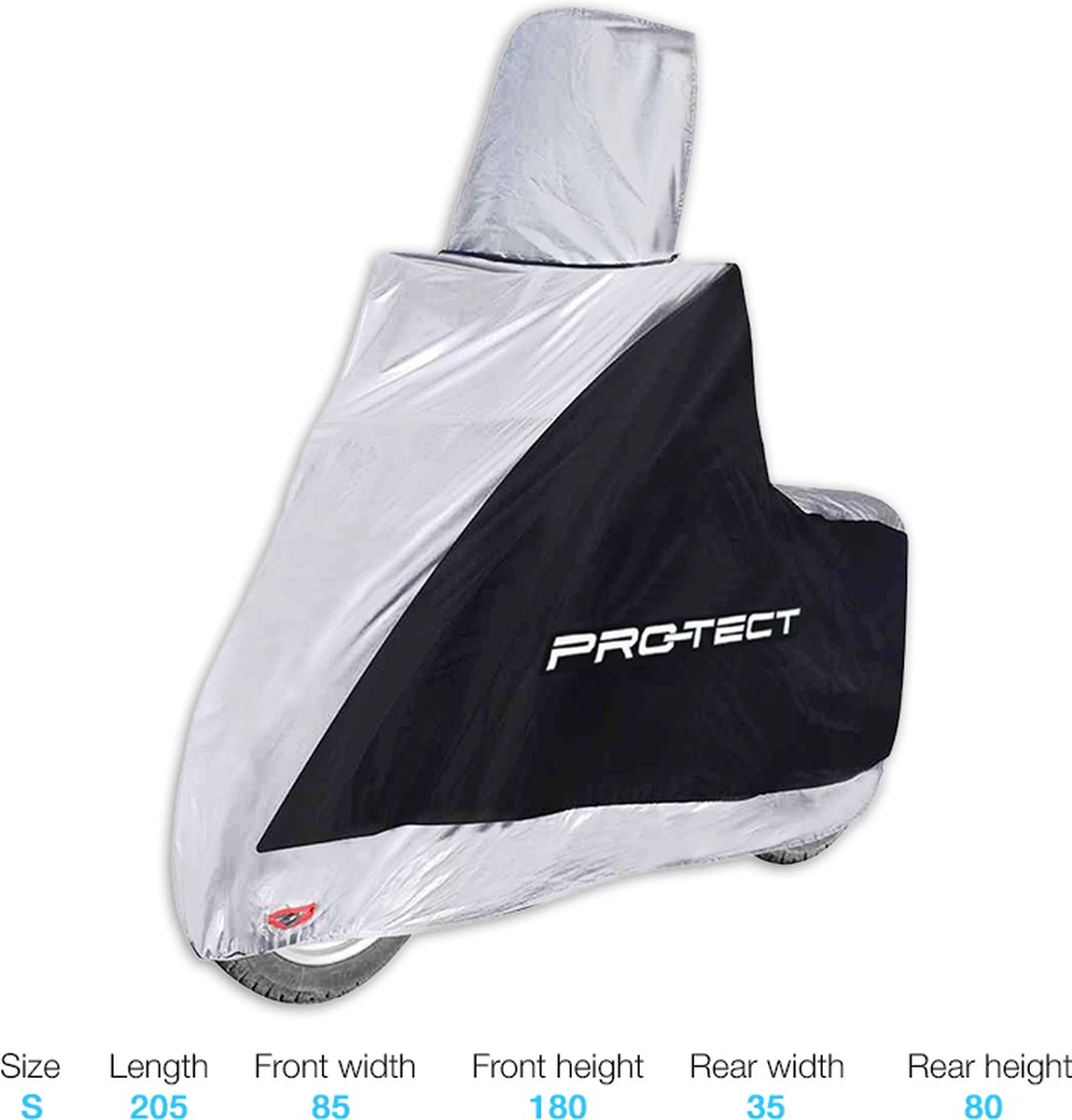 Scooter Hoes + Windscherm Motorhoes S 1 Scooter Hoes + Windscherm Motorhoes S