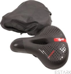 ESTARK® Zwarte Zadelhoes Waterdicht - Zadelhoezen Voor De Fiets - Zadel Cover - Zadel Zak - Hoes - Elastisch - Zwart -BASIL Verkoop 1163x1200 4