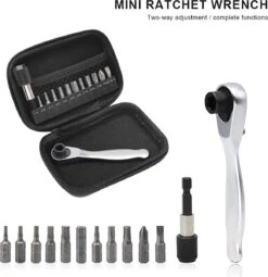 Fiezio TorqueSet Momentsleutel - Inbussleutel Set Inbussleutelset Fiets Bitset Bits Torx Spanner Ratelsleutel Schroevendraaier Gereedschapset -BASIL Verkoop 1163x1200 6