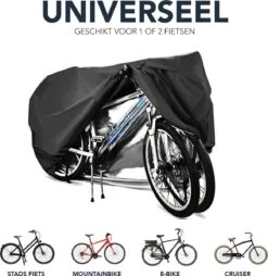 Achaté Fietshoes Universeel Voor Alle Fietsen En Scooters - Waterdicht 420D Oxford - Fiets Hoes Voor 1 Fiets - Incl. Opbergzak -BASIL Verkoop 1166x1200