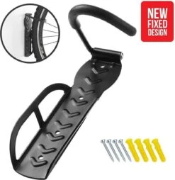 Merkloos Fiets Muurbevestiging Houder Ophangsysteem U2013 Ophangbeugel / Wandbeugel U2013 Fietshaak Voor De Muur/Wand U2013 1 Fiets -BASIL Verkoop 1168x1200 7