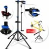 Professional® Sterke Fiets Montagestandaard - Universele- Fietsreparatie Racefiets / MTB- In Hoogte Verstelbaar Tot 30 Kg , Reparatie Standaard, 360° Draaibare - Montage Stang INCLUSIEF STUURHOUDER - Gereedschapsbakje -BASIL Verkoop 1175x1200 7