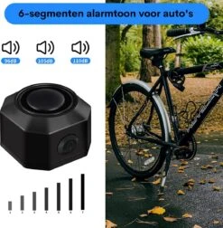 Onirique - Fiets Alarm Systemen - Fiets Alarm - Anti Diefstal - Met Afstandsbediening - Scooter Slot - Draadloos - USB-C Waterdicht - Motorfiets - Bike - Tracker - Anti-Theft - Vibratie - Scooter - Alarm Systeem - Fiets Alarm -BASIL Verkoop 1176x1200 2