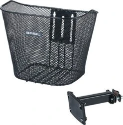 Basil Bremen Fietsmand - Voor - Staal - Inclusief Bevestigingssysteem - Zwart -BASIL Verkoop 1180x1200 11
